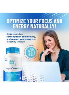LIVORKA (3 Pack) Cognicare Pro Capsules, Cognicare Pro, Cognicare Pro Pills, Cognicare Pro Advanced Formula, Cognicare Pro Vitamins, Cognicare Pro Formula 180 Capsules for 3 Months  - Image 2