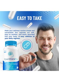 LIVORKA (3 Pack) Cognicare Pro Capsules, Cognicare Pro, Cognicare Pro Pills, Cognicare Pro Advanced Formula, Cognicare Pro Vitamins, Cognicare Pro Formula 180 Capsules for 3 Months  - Image 4