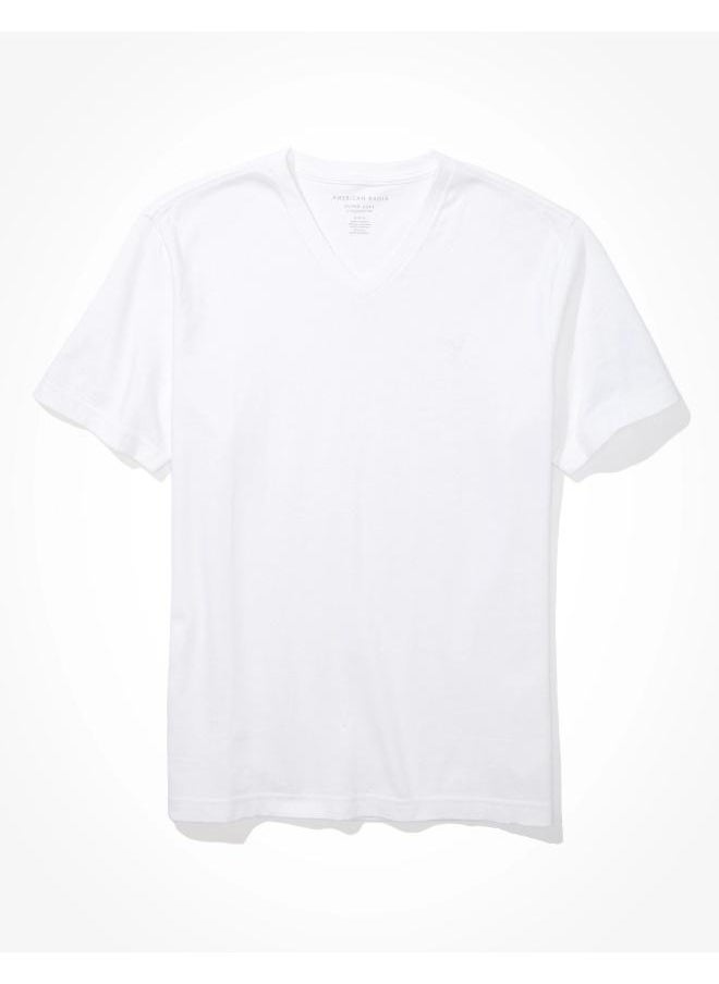 American Eagle AE Super Soft Icon V-Neck T-Shirt  - Image 4
