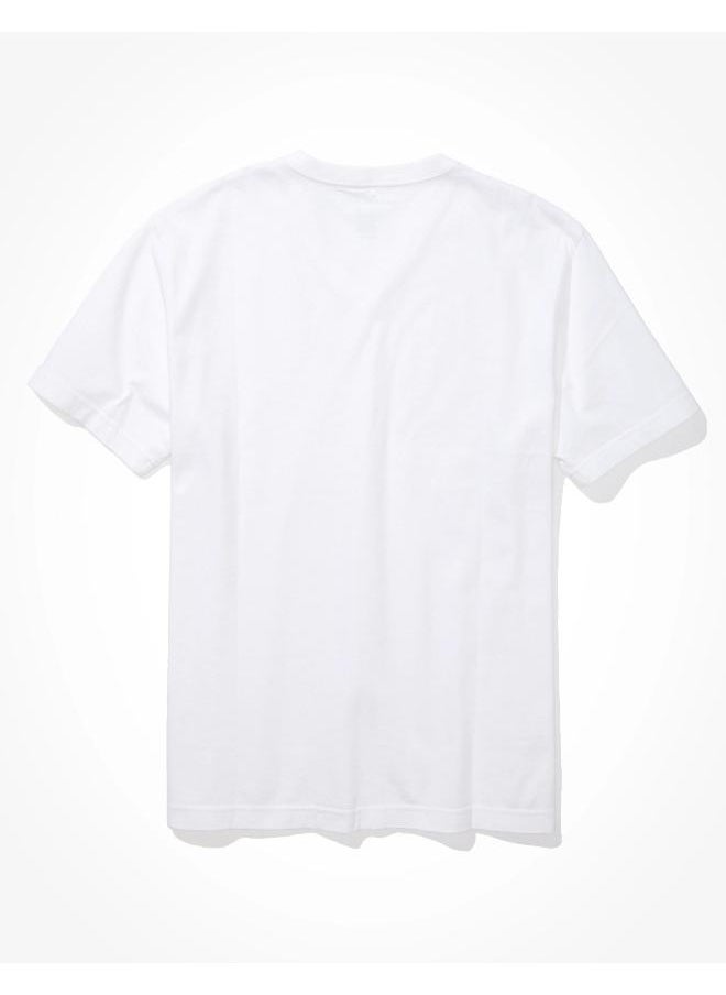 American Eagle AE Super Soft Icon V-Neck T-Shirt  - Image 3