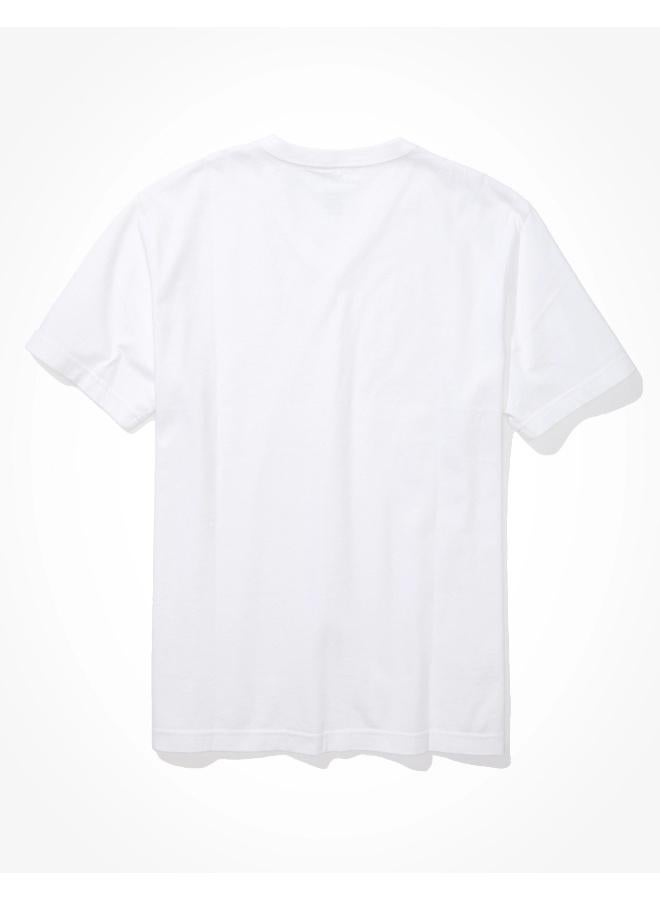 American Eagle AE Super Soft Icon V-Neck T-Shirt  - Image 2