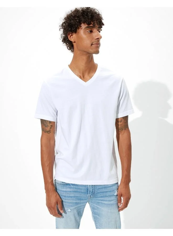 امريكان ايجل AE Super Soft Icon V-Neck T-Shirt