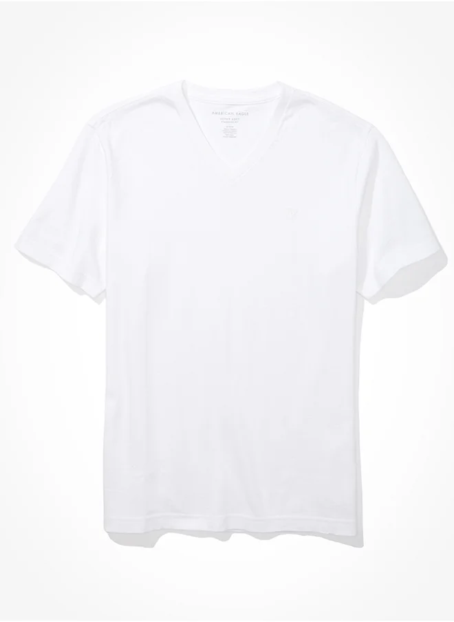 امريكان ايجل AE Super Soft Icon V-Neck T-Shirt