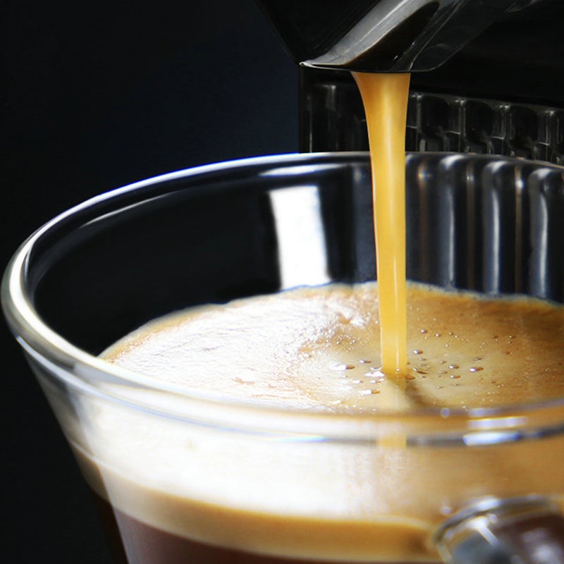 Transparent Espresso Cup Practical Water Mug Glass Coffee Cup with Handle - Image 3