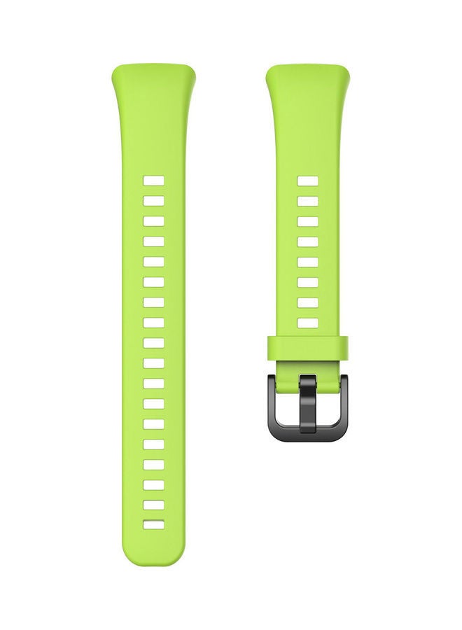 NIBEMINENT Replacement Smartwatch Strap For Honor Band 6 Green - Image 2