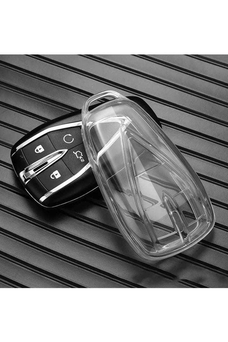 أوزيغالور غطاء شفاف من مادة TPU لمفتاح السيارة، مخصص لسيارات Changan UNIT UNIK CS35PLUS CS55 PLUS CS75 PLUS Oshan X7 X5 - Image 4