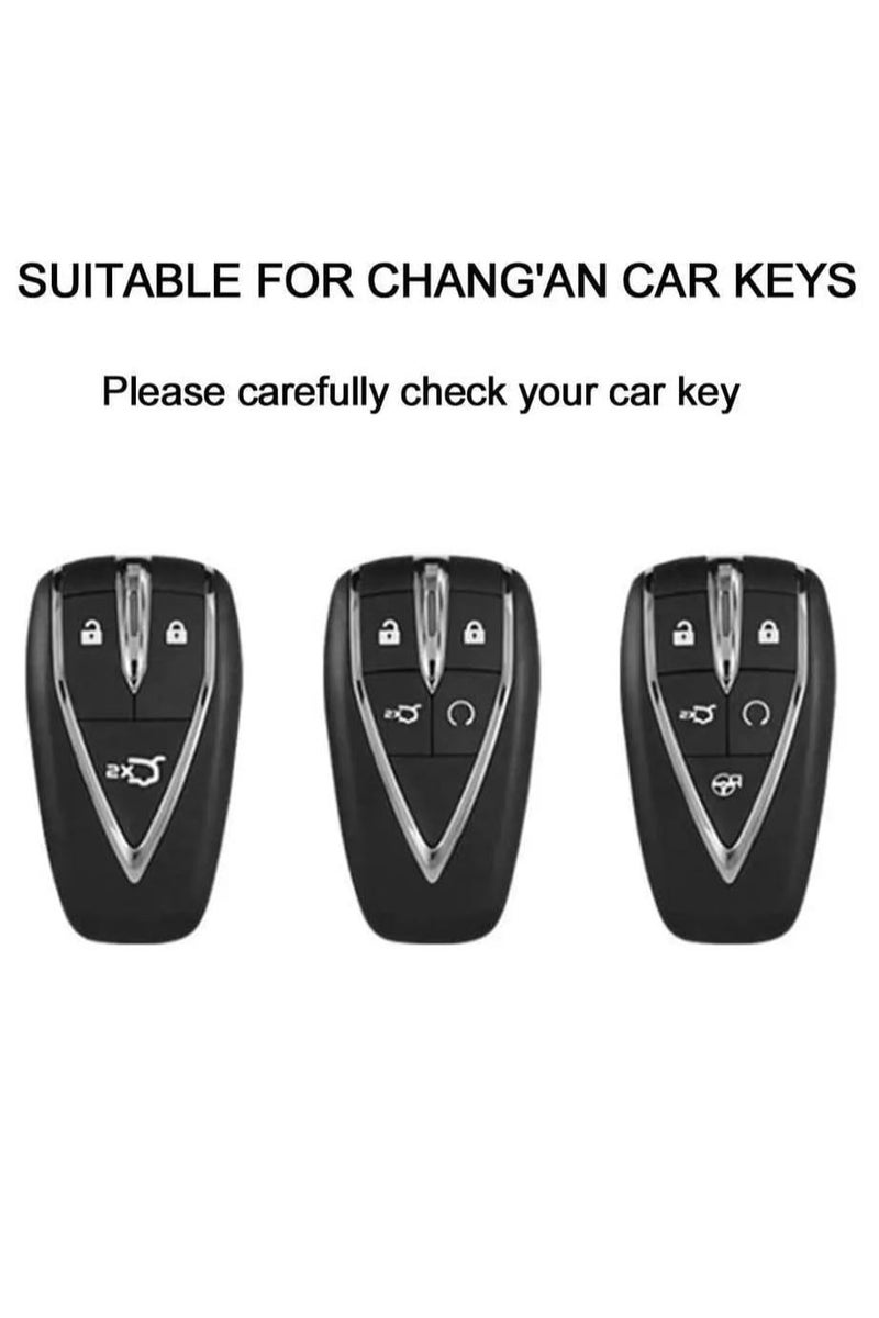 أوزيغالور غطاء شفاف من مادة TPU لمفتاح السيارة، مخصص لسيارات Changan UNIT UNIK CS35PLUS CS55 PLUS CS75 PLUS Oshan X7 X5 - Image 5