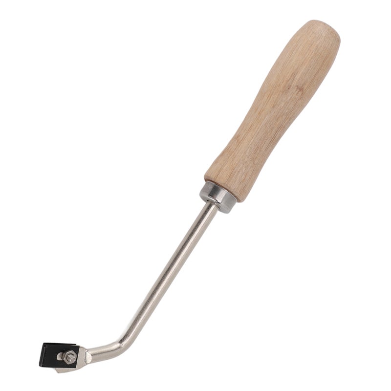 PVC Plastic Floor Slotting Floor Welding Slot Knife Groover Beech Wood Grooving Gouge Steel Slotting Knife Flooring Tools with 3 Blades - Image 2