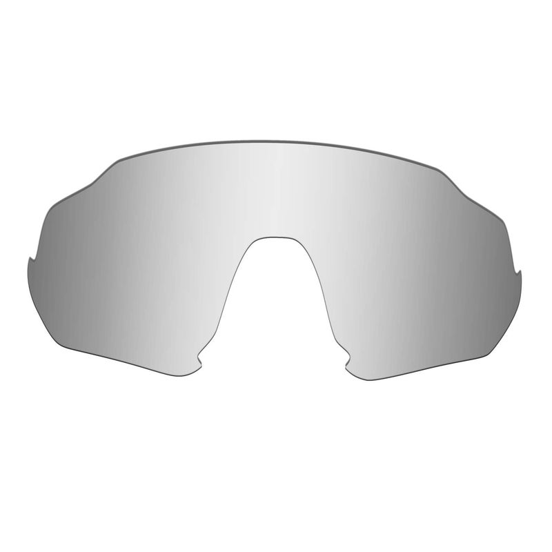 Generic HKUCO Reinforce Replacement Lenses For Oakley Flight Jacket Sunglasses Titanium Mirror Polarized  - Image 1