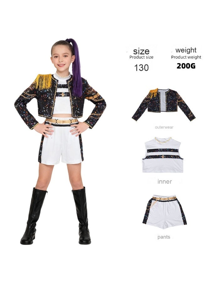 ملابس تنكرية كيبوب - زي رومي زوي ميرا للفتيات، ملابس عرض مسرحية، مناسبة للهالوين - Image 1