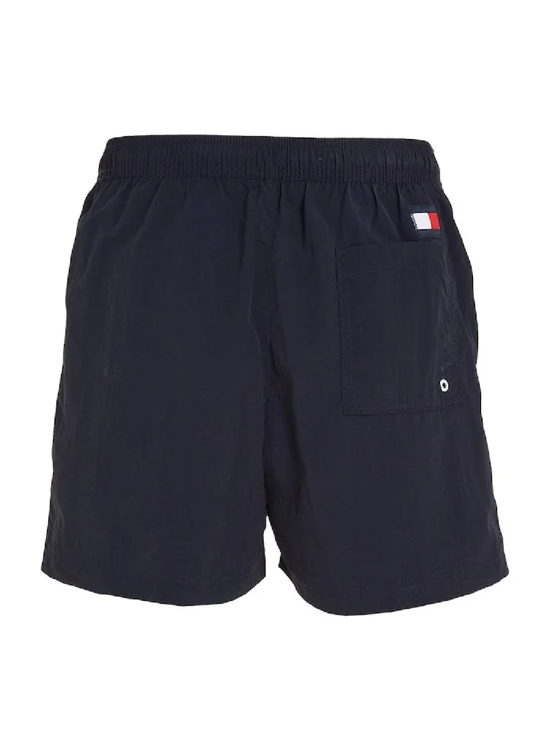 TOMMY HILFIGER Flag Mid Length Drawstring Slim Swim Shorts