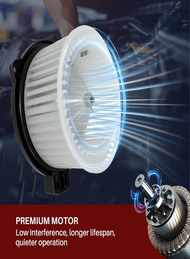 Aspligo AC Heater Blower Motor Fan Fit for Mazda 3 2014 2015 2016 2017 2018 CX-5 2013 2014 2015 2016 KD45-61-B10, GHP9-61-B10 - Image 5