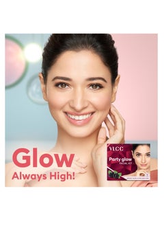 VLCC VLCC Party Glow Facial Kit, 60g, multi  - Image 3