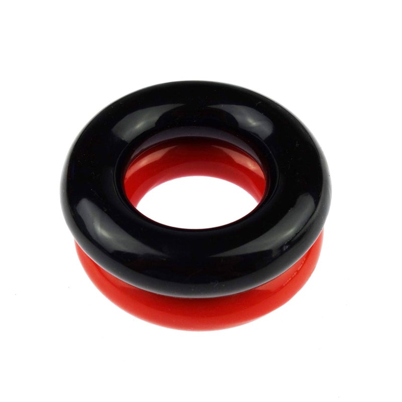 Zelerdo 2 Pack Golf Club Warm Up Swing Weight Ring, Black and Red - Image 4