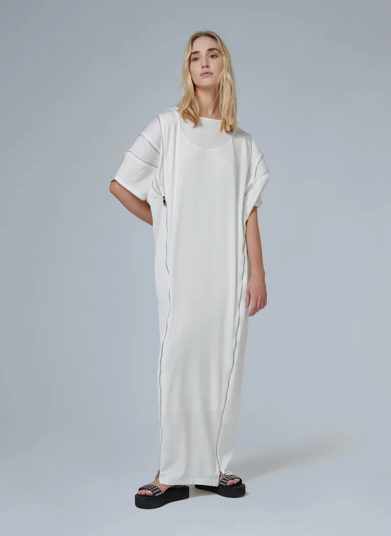 Zip Detail Kaftan