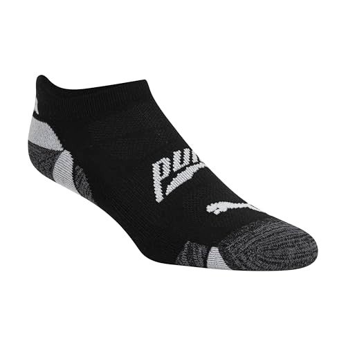 PUMA womens 6 Pack Low Cut Running Socks, White/Multi, 9 11 US - Image 5