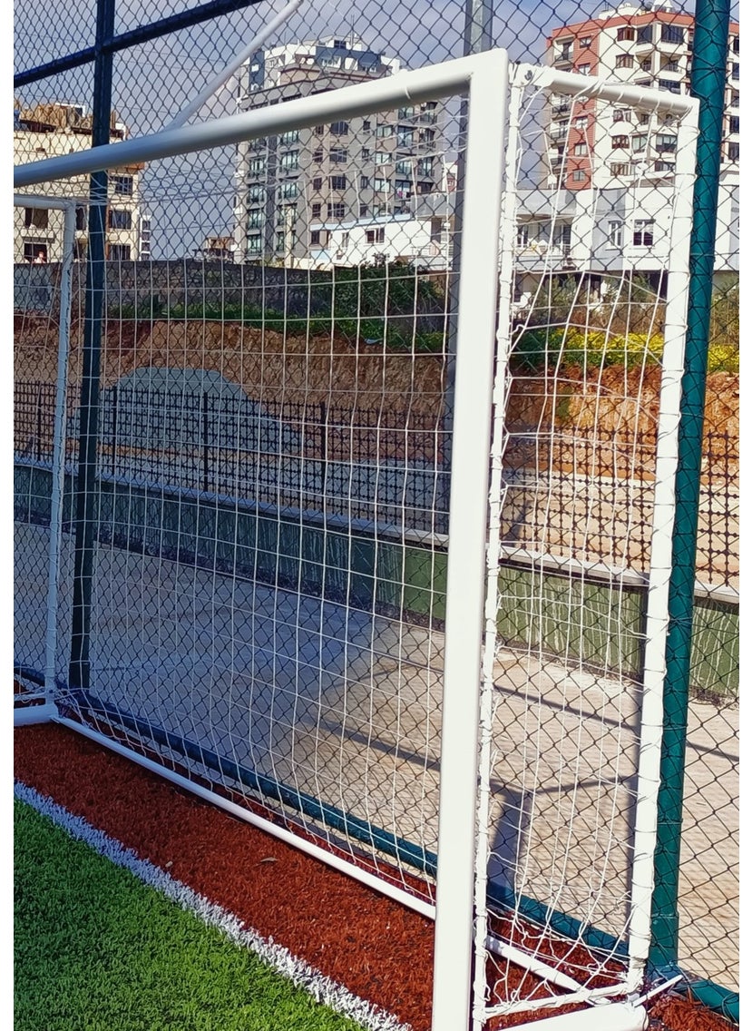 adelinspor - Silver Football Goal Net 3.0*2.20*0.8 M - Image 1