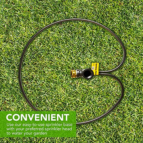 Yard Butler Ring Base Sprinkler Stand - Durable Gardening Supplies for Lawn Care - Sturdy Design for Sprinkler Stability - Water Lawn & Garden Evenly - 3/4" Head - Image 4