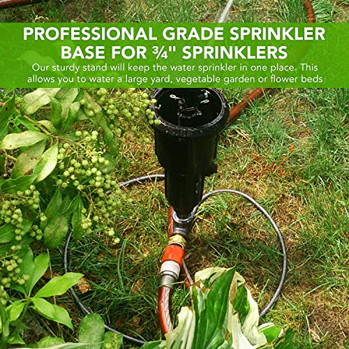 Yard Butler Ring Base Sprinkler Stand - Durable Gardening Supplies for Lawn Care - Sturdy Design for Sprinkler Stability - Water Lawn & Garden Evenly - 3/4" Head - Image 2