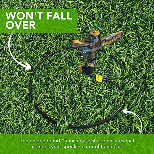 Yard Butler Ring Base Sprinkler Stand - Durable Gardening Supplies for Lawn Care - Sturdy Design for Sprinkler Stability - Water Lawn & Garden Evenly - 3/4" Head - Image 5
