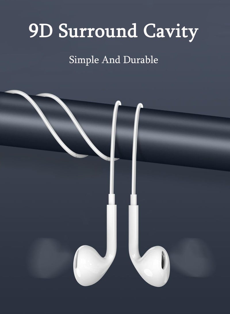 AFQIX Type-C Wired Earphones, Earbuds, HIFI Headphones, Supports Voice Calls, Compatible with iPhone Series, iPhone 17 Pro Max/17 Pro/17, Samsung Series, Huawei, Honor and Other Devices with USB C Audio Port - Image 5