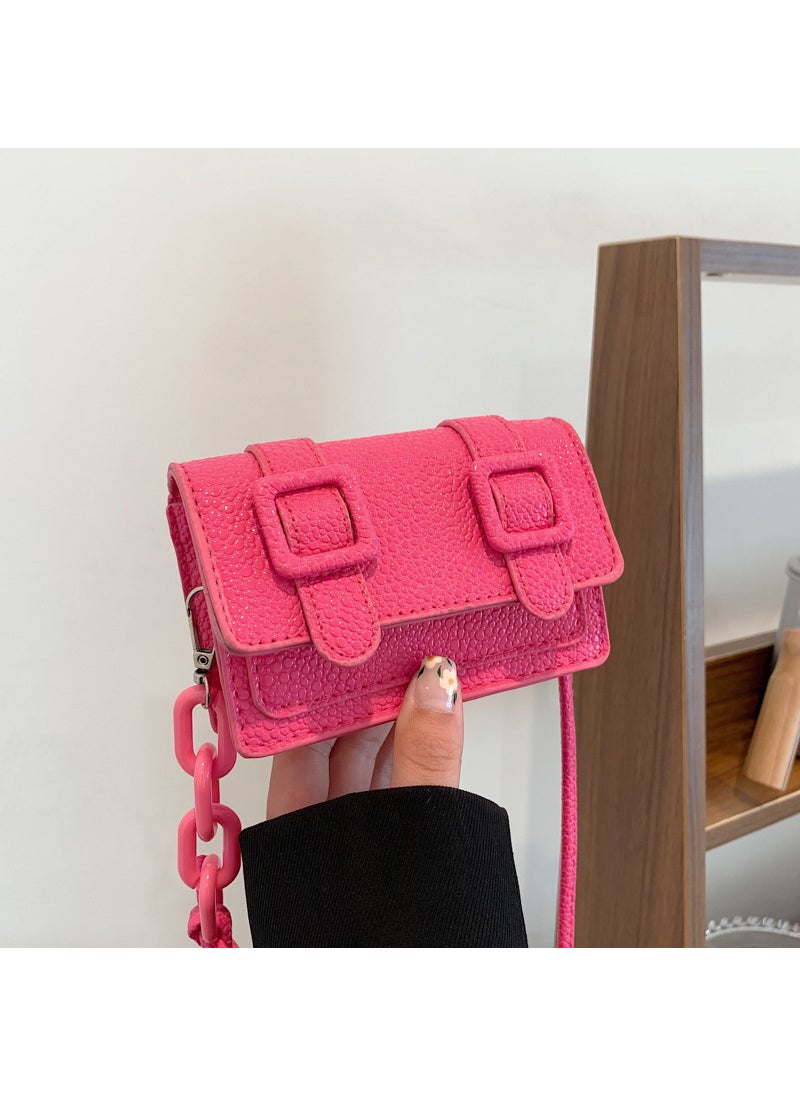 Generic - 2022 Trendy Cambridge Satchel Womens Shoulder Bag Rose Red - Image 1