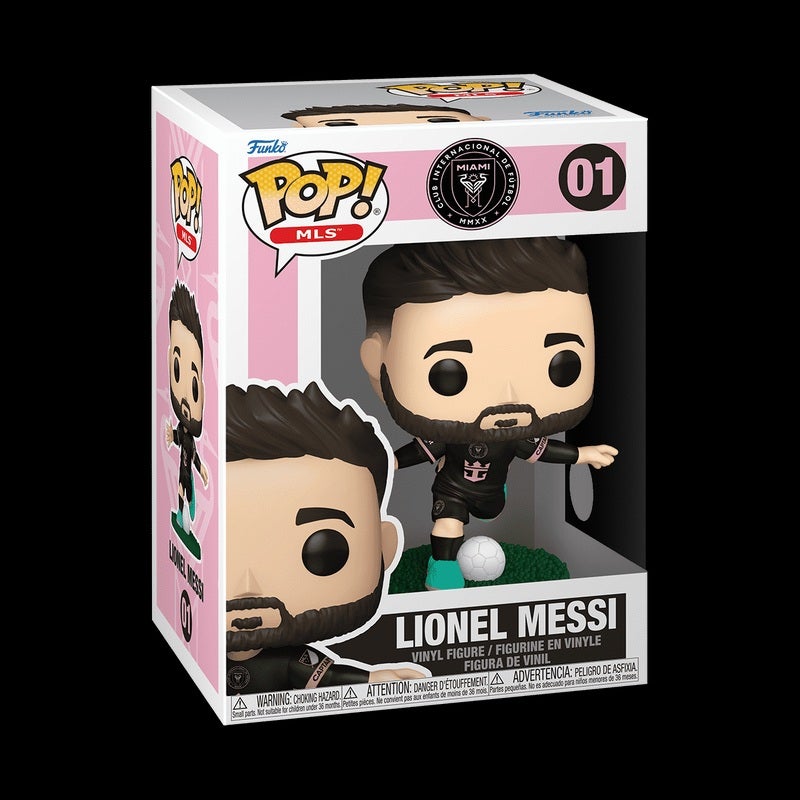 Funko Pop! Football: Inter Miami - Lionel Messi (Away Jersey) - Inter Miami CF - Collectable Vinyl Figure - Gift Idea - Official Merchandise - Toys for Kids & Adults - Image 3