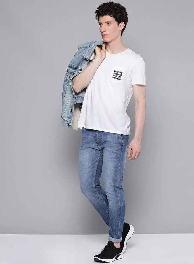 The Indian Garage Co  Men Slim Fit Solid Jeans for Men | Best Price UAE