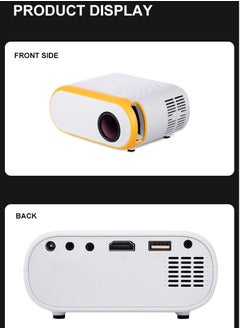 Generic New Upgraded Portable Home Theater Mini Projector For Office Home Outdoor Movie Nights Works With Mobile  - Image 4