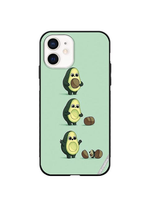 Protective Case Cover For Apple iPhone 12 mini Avacoda Design Multicolour