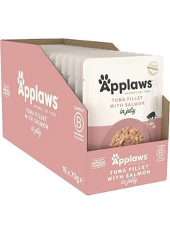 Applaws Natural Premium Wet Cat Food for Adult Cats, Tuna with Salmon in a Tasty Jelly Pack of 16 x 70g Pouches 8278AU - pzsku/Z3C5D725A7359BC4BC22EZ/45/_/1738306588/2dc9a229-390b-4218-8329-589886116779