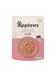 Applaws Natural Premium Wet Cat Food for Adult Cats, Tuna with Salmon in a Tasty Jelly Pack of 16 x 70g Pouches 8278AU - pzsku/Z3C5D725A7359BC4BC22EZ/45/_/1738306590/05d95db8-d6a2-40ef-981b-5ab324a42b49