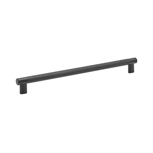 Amerock Kitchen Cabinet Pull Black Bronze 1258 in 320 mm CentertoCenter Bronx 1 Pack Furniture Hardware Cabinet Handle Bathroom Drawer Pull - Image 1