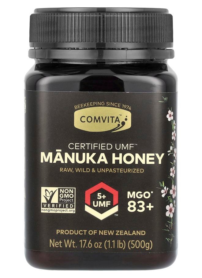 Comvita - Manuka Honey UMF 5+ MGO 83+ 17.6 oz (500 g) - Image 1