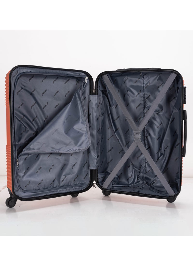 VIPTOUR - Set of 4 ABS Trolley Luggage With Number Lock 20,24,28,32 Inches - Image 1