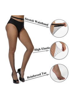 High Waist Pantyhose Tights Fishnet Stockings Black - pzsku/Z3C5DAF2054A72793E4EEZ/45/_/1693148224/dae06003-b5ce-475b-9b17-ef7c7344337c