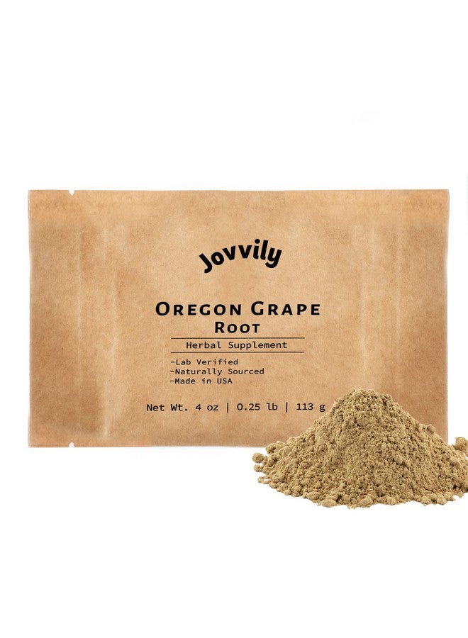 Jovvily Oregon Grape Root Powder 4 Oz Single Ingredient Herbal Supplement - Image 2