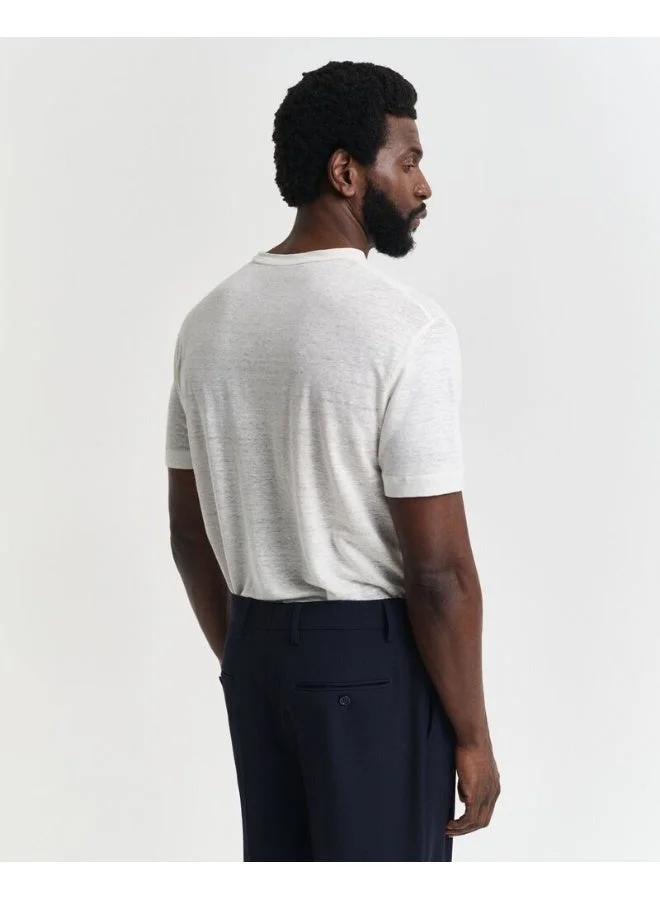 GANT  Gant Linen Ss Tshirt for Men | Best Price UAE