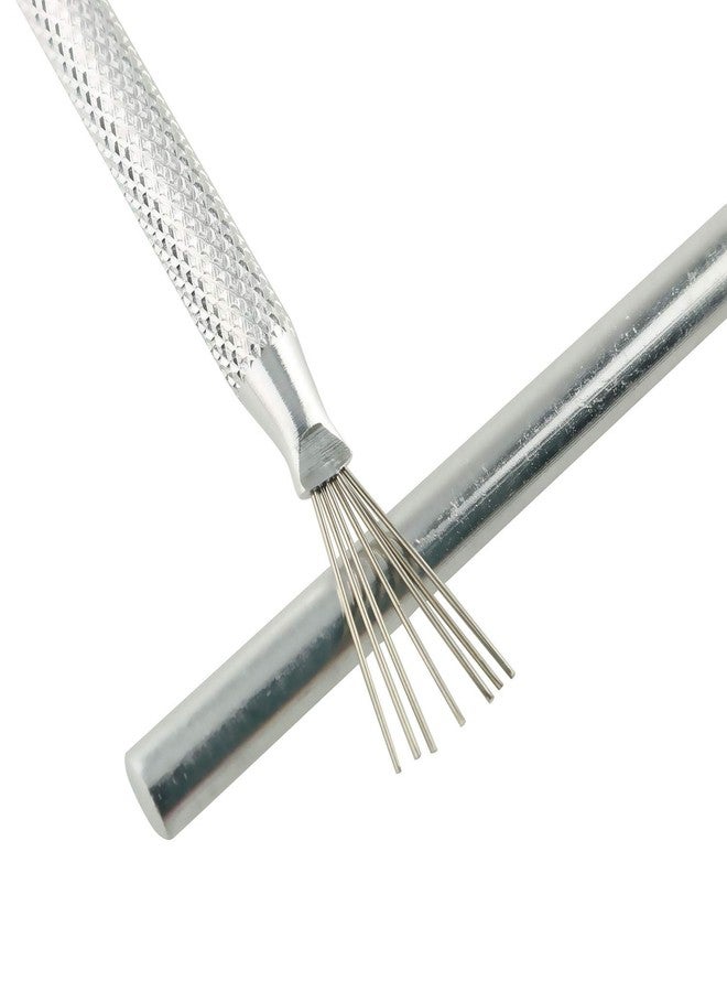 Tegg Clay Needle Tool 2PCS Feather Wire Texture Tool for Clay Sculpting Texturing Modeling - Image 4