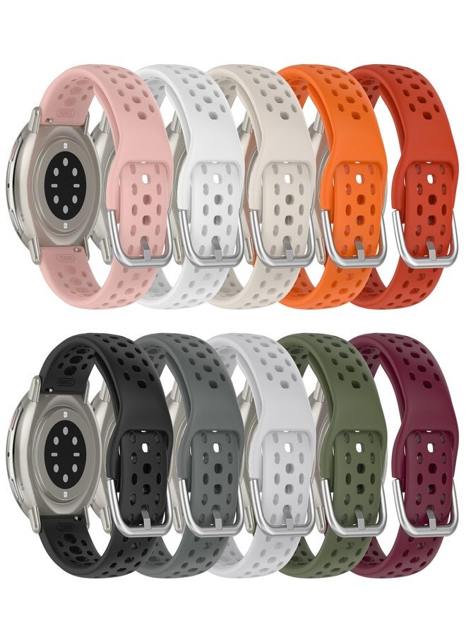 QGHXO سوار بديل من السيليكون سريع الفك من QGHXO لساعات Amazfit Active 2 1/GTS 2 2e 3 4 4 Mini/GTR Mini/GTR مقاس 42 مم و20 مم، متوافق مع ساعات Amazfit Bip 3/3 Pro/U/U Pro/S/S lite/Lite - Image 1