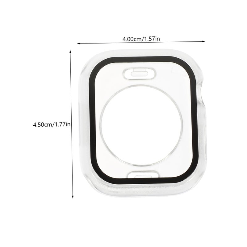 Transparent Watch Screen Protector Case with Scratch Resistant Material Easy Installation - Image 3