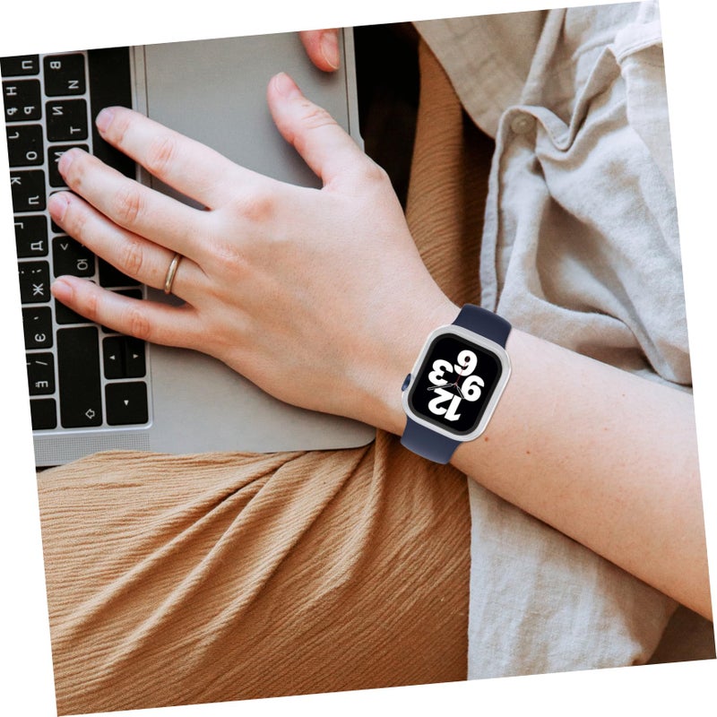Transparent Watch Screen Protector Case with Scratch Resistant Material Easy Installation - Image 5