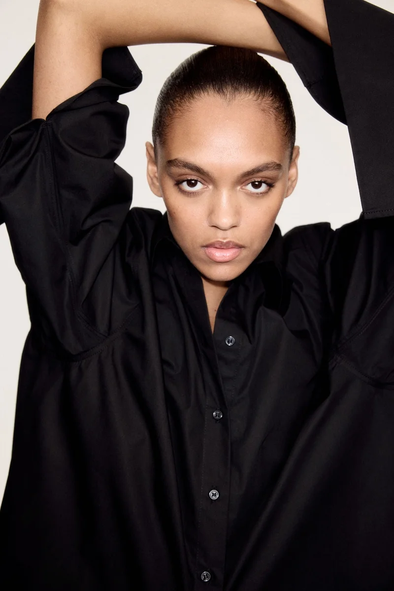 H&M Slit-cuff shirt