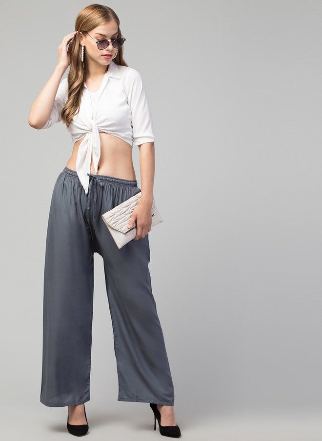 Trend Level Women Straight Fit Palazzos - Image 5
