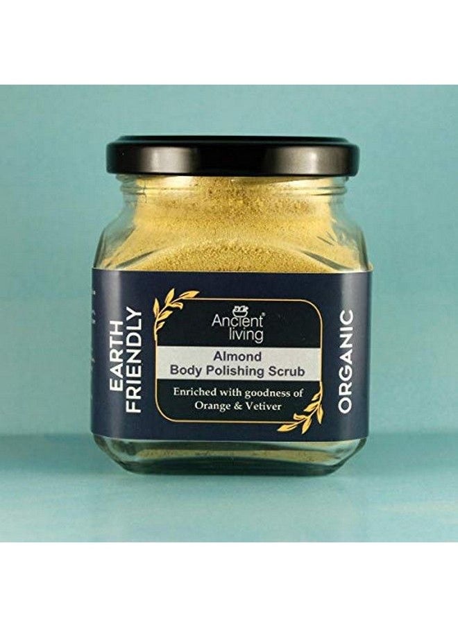Ancient Living Organic Almond Body Polishing Scrub 100 Gm Jar  - Image 3