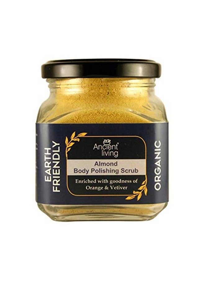 Ancient Living Organic Almond Body Polishing Scrub 100 Gm Jar  - Image 2