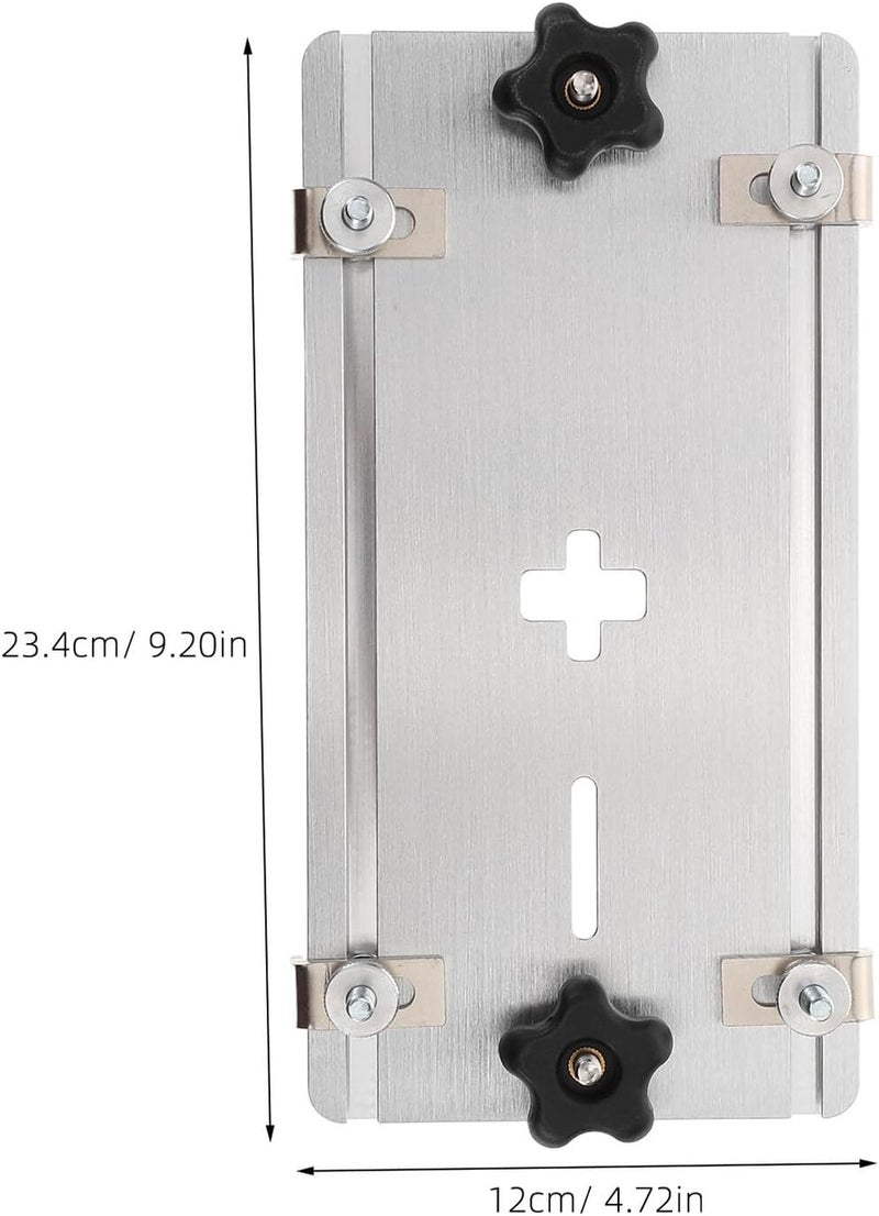 Electric Jig Saw Aluminum Alloy Mounting Plate Handheld Woodworking Tool with Flip Board for Renovation Workbench Cutting Support - Image 2