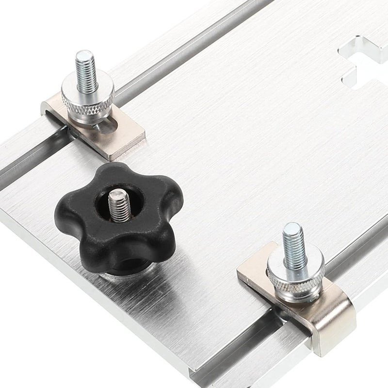 Electric Jig Saw Aluminum Alloy Mounting Plate Handheld Woodworking Tool with Flip Board for Renovation Workbench Cutting Support - Image 3