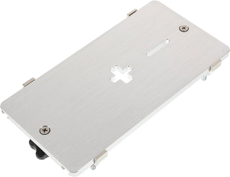 Electric Jig Saw Aluminum Alloy Mounting Plate Handheld Woodworking Tool with Flip Board for Renovation Workbench Cutting Support - Image 1