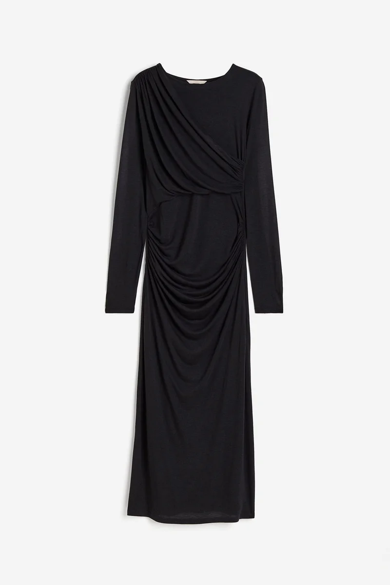 H&M Draped jersey dress